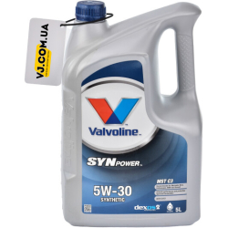 Valvoline SynPower MST C3 5W-30 5 л, (874308) моторна олива