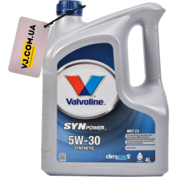 Valvoline SynPower MST C3 5W-30 4 л, (872597) моторна олива
