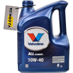 Valvoline All-Climate 10W-40 4 л, (872775) моторна олива