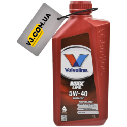 Valvoline MaxLife 5W-40 (1 л, 4 л) моторна олива