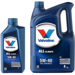 Valvoline All-Climate C3 5W-40 (1 л, 5 л) моторна олива