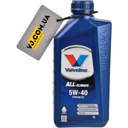 Valvoline All-Climate 5W-40 (1 л, 5 л) моторна олива