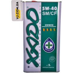 Xado Atomic SM/CF 5W-40 5 л, (xa20322) моторна олива
