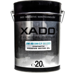 Xado Atomic SM/CF 5W-40 20 л, (xa28522) моторна олива