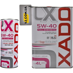 Xado Luxury Drive 5W-40 1 л, (xa20174) моторна олива