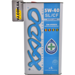 Xado Atomic SL/CF City Line 5W-40 5 л, (xa20308) моторна олива