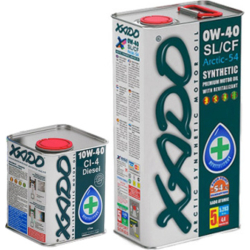 Xado Atomic Arctic-54 SL/CF 0W-40 5 л, (xa20303) моторна олива