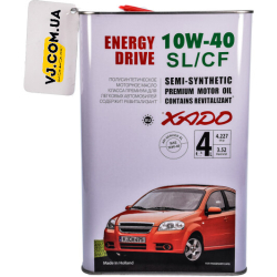 Xado Atomic SL/CF 10W-40 4 л, (xa20244) моторна олива