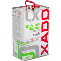 Xado Luxury Drive 10W-40 4 л, (xa20275) моторна олива