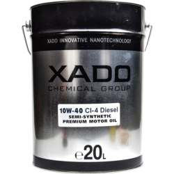 Xado Atomic CI-4 Diesel 10W-40 20 л, (xa20549) моторна олива