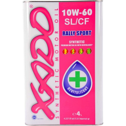 Xado Rally Sport SL/CF 10W-60 4 л, (xa20204) моторна олива