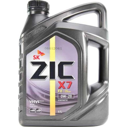 ZIC X7 FE 0W-20 4 л, (162617) моторна олива