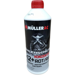 Mullerol G12+ красный, 1,5 л (DE10001) концентрат антифриза