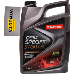 Champion OEM Specific C3 5W-30 5 л, (8208911) моторна олива