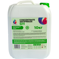 NanoFrost Concentrate G11 зеленый, 10 л (G11GREEN10) концентрат антифриза