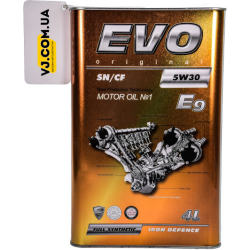 EVO E9 5W-30 4 л, моторна олива
