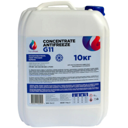 NanoFrost Concentrate G11 синий, 10 л (G11BLUE10) концентрат антифриза