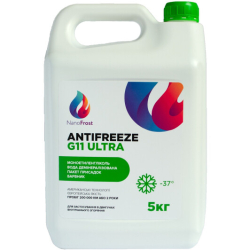 Готовый антифриз NanoFrost Ultra G11 зеленый -37 °C