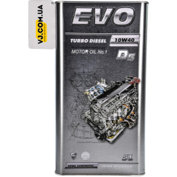 EVO D5 Turbo Diesel 10W-40 5 л, моторна олива