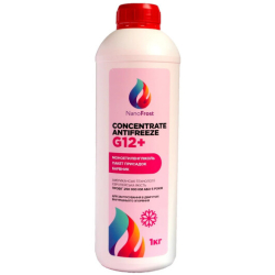 NanoFrost Concentrate G12+ розовый, 1 л концентрат антифриза