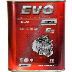 EVO E3 15W-40 1 л, моторна олива
