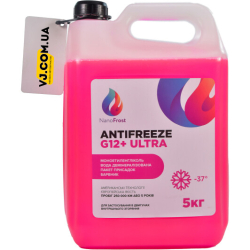 Готовый антифриз NanoFrost Ultra G12+ розовый -37 °C