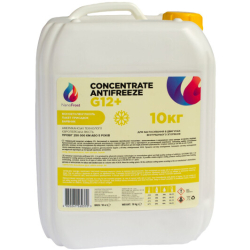 NanoFrost Concentrate G12+ желтый, 10 л концентрат антифриза