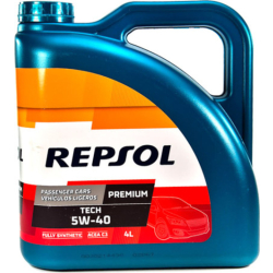 Repsol Premium Tech 5W-40 (1 л, 4 л, 5 л) моторна олива