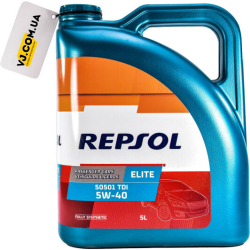 Repsol Elite 505.01 TDI 5W-40 5 л, (rp135x55) моторна олива