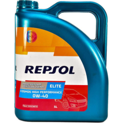 Repsol Elite Cosmos High Performan 0W-40 5 л, (rp141g55) моторна олива