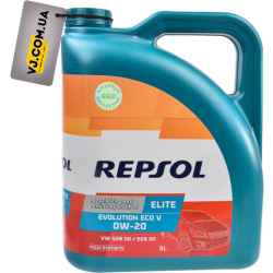 Repsol Elite Evolution Eco V 0W-20 5 л (RP141W55) моторна олива