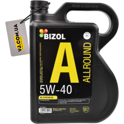 Bizol Allround 5W-40 5 л, (B85221) моторна олива