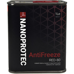Концентрат антифриза Nanoprotec красный, 1 л (np6201501)