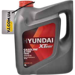 Hyundai XTeer Gasoline G700 5W-40 4 л, (1041136) моторна олива