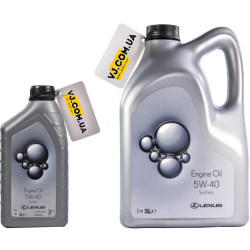 Toyota ENGINE OIL LEXUS 5W-40 1 л (0888082642) моторна олива