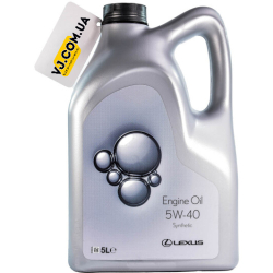 Toyota ENGINE OIL LEXUS 5W-40 5 л (0888082643) моторна олива