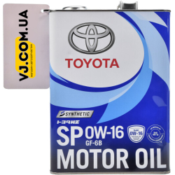 Toyota SP 0W-16 4 л, (0888013105) моторна олива