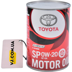 Toyota SP 0W-20 1 л, (0888013206) моторна олива