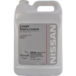 Nissan Coolant L248SP зеленый, 3,78 л концентрат антифриза