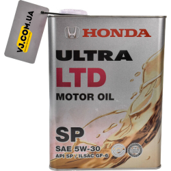 Honda Ultra LTD SP/GF-6 5W-30 4 л, (0822899974) моторна олива