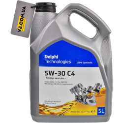Delphi Prestige Super Plus C4 5W-30 5 л, (28236325) моторна олива