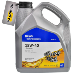 Delphi Supreme 15W-40 4 л, (25185361) моторна олива