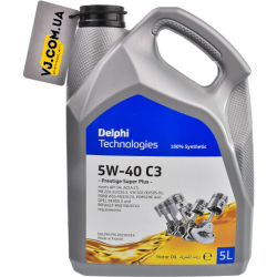 Delphi Prestige Super Plus C3 5W-40 5 л, (28236316) моторна олива