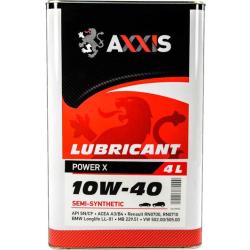 Axxis Power Х 10W-40 4 л, моторна олива
