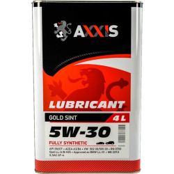Axxis Gold Sint 5W-30 4 л, моторна олива