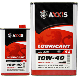 Axxis DZL Light 10W-40 1 л, моторна олива