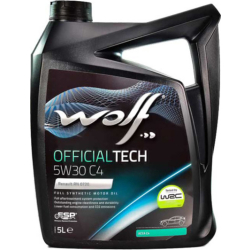 Wolf Officialtech C4 5W-30 5 л, (8308512) моторна олива