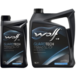 Wolf Guardtech 15W-40 4 л, (8300219) моторна олива