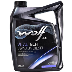 Wolf Vitaltech B4 Diesel 5W-40 4 л, (8334009) моторна олива