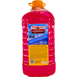 Готовый антифриз Plazma for Workshops G12 красный -40 °C